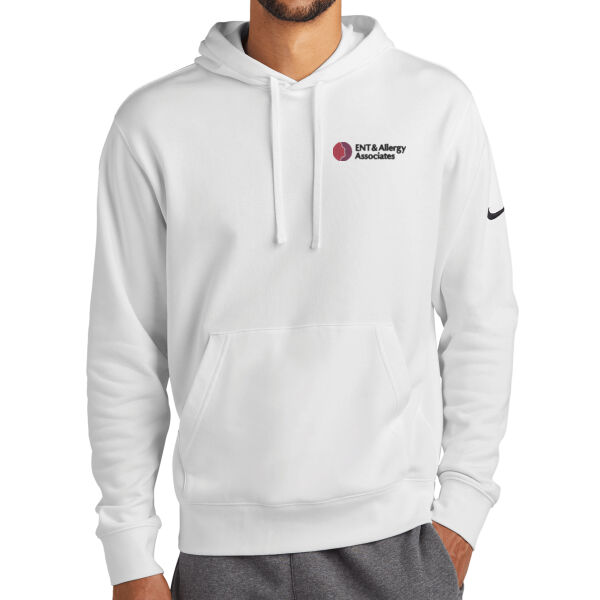    - Club Fleece Sleeve Swoosh Pullover Hoodie Thumbnail