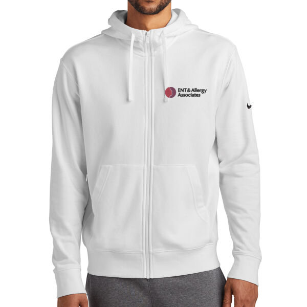    - Club Fleece Sleeve Swoosh Full Zip Hoodie Thumbnail