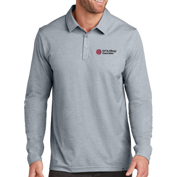    - Oceanside Heather Long Sleeve Polo Thumbnail