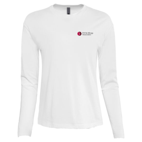   - Women's Cotton Relaxed Long Sleeve T-Shirt Thumbnail