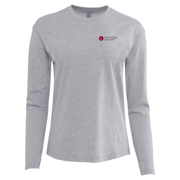   - Women's Cotton Relaxed Long Sleeve T-Shirt Thumbnail