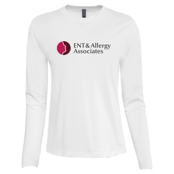   - Women's Cotton Relaxed Long Sleeve T-Shirt Thumbnail