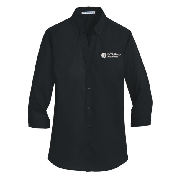   - Women's 3/4 Sleeve SuperPro Twill Shirt Thumbnail