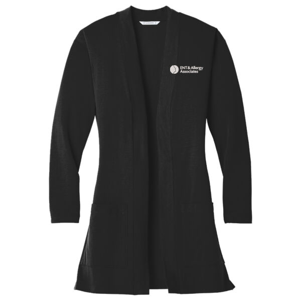   - Women's Concept Long Pocket Cardigan Thumbnail