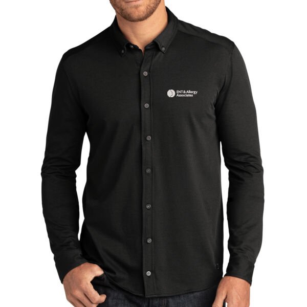   - Code Stretch Long Sleeve Button Up Thumbnail
