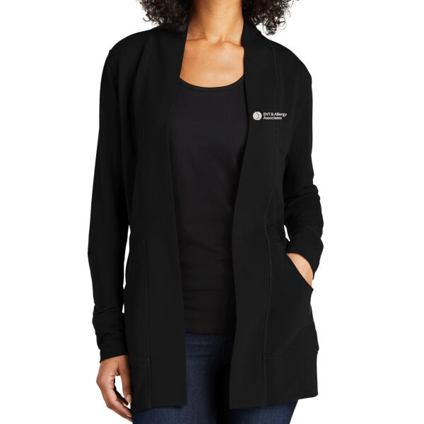   - Women's Microterry Cardigan Thumbnail
