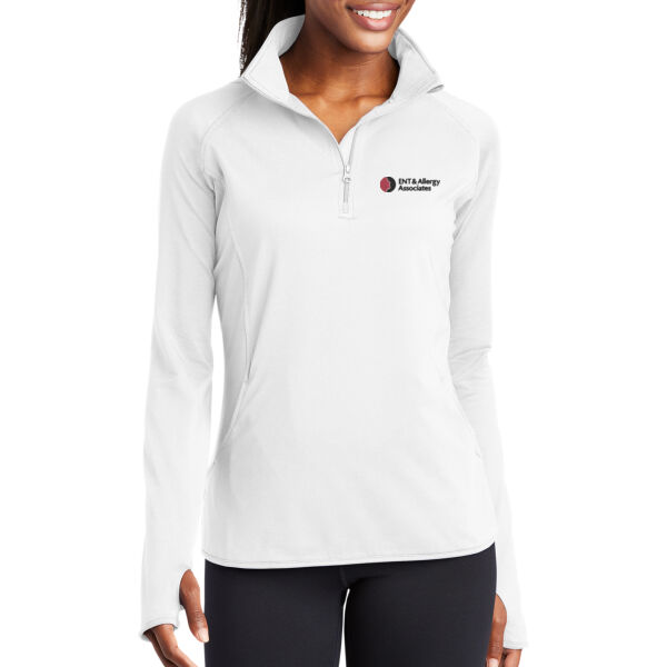   - Women's Sport Wick ® Stretch 1/4 Zip Pullover Thumbnail