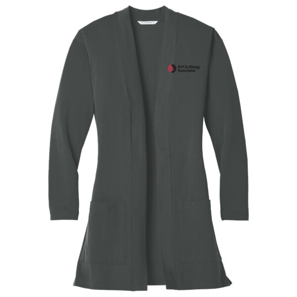   - Women's Concept Long Pocket Cardigan Thumbnail