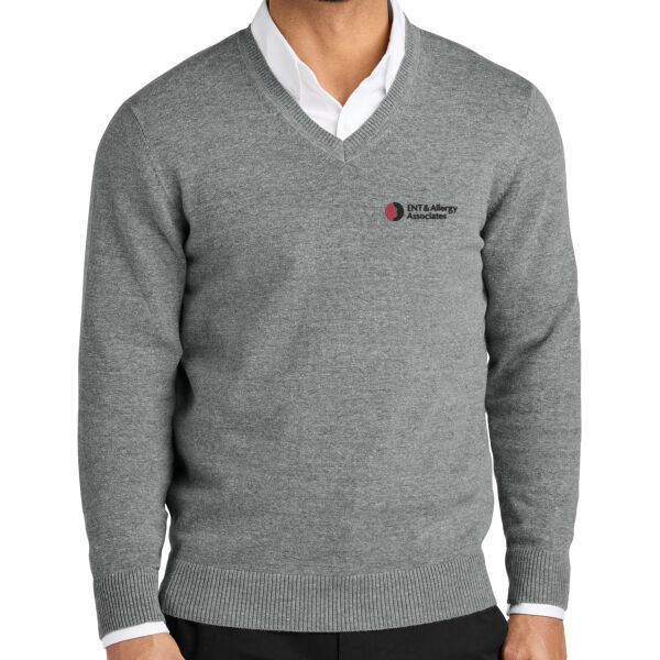   - Easy Care V Neck Sweater Thumbnail